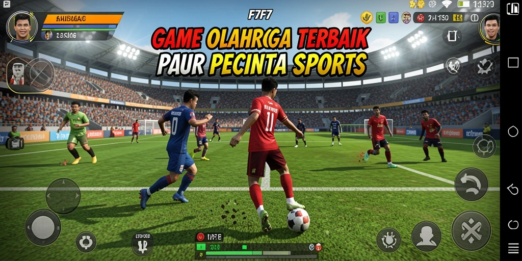 Gameplay seru F7F7 yang menantang para pemain olahraga.