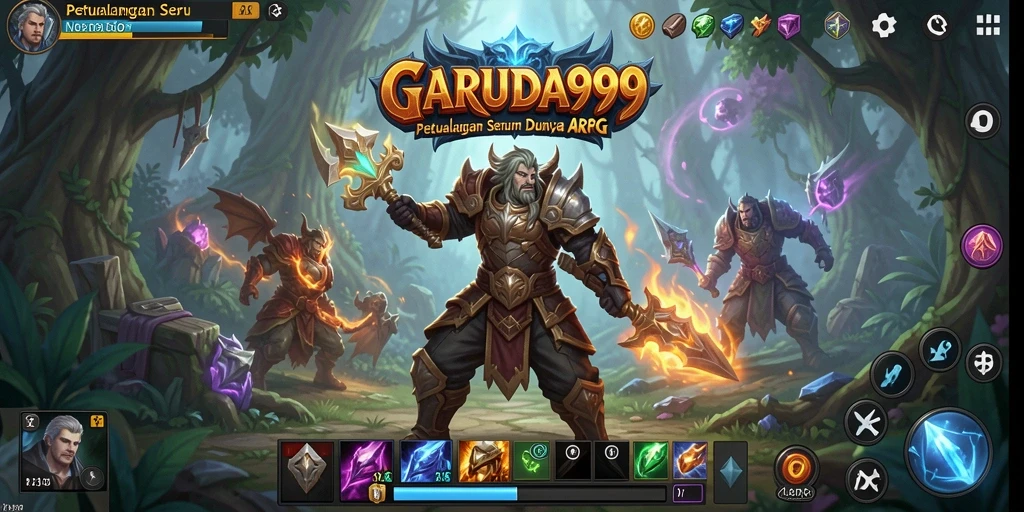 Tampilan gameplay yang mengesankan dalam dunia ARPG