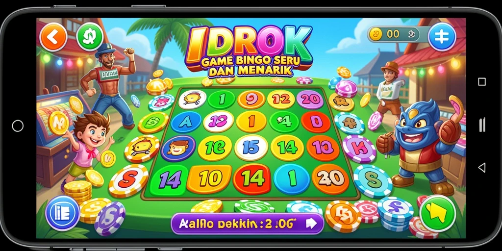 Tampilan gameplay seru dan menarik dari IDROK.