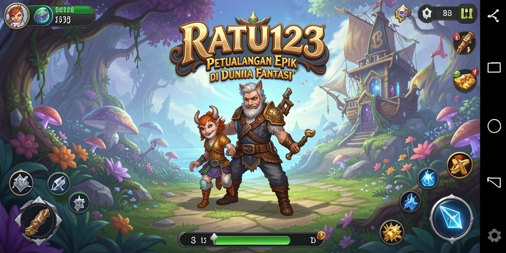 Tampilan gameplay RPG yang menakjubkan dan menarik.