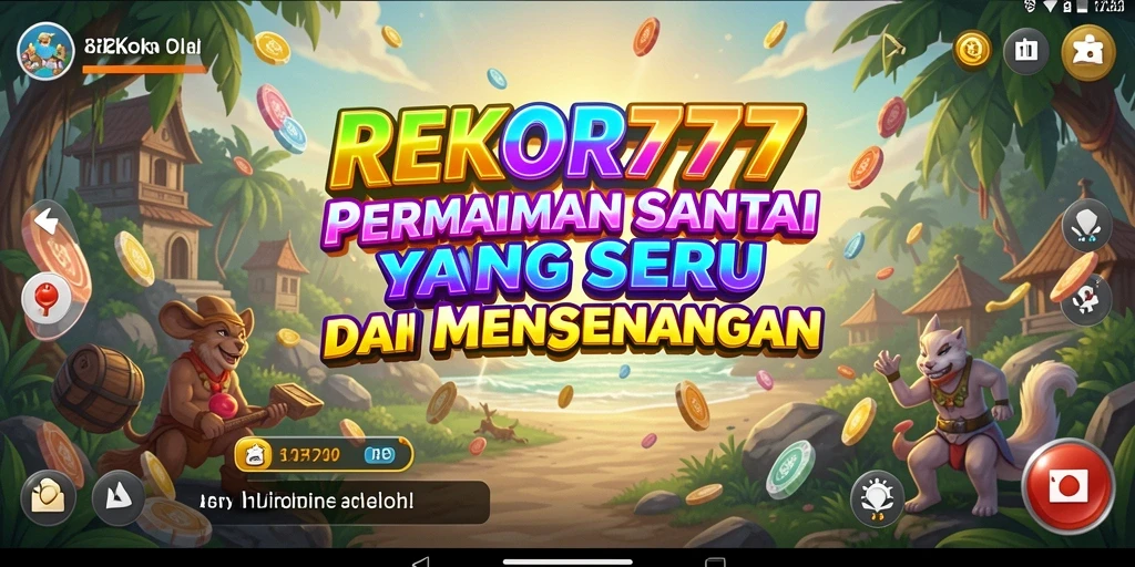 Tampilan menarik dari gameplay <strong>REKOR777</strong> yang menyenangkan dan santai.