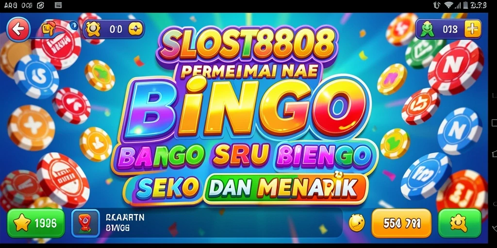 Tampilan gameplay menarik SLOST8808 dalam permainan Bingo.